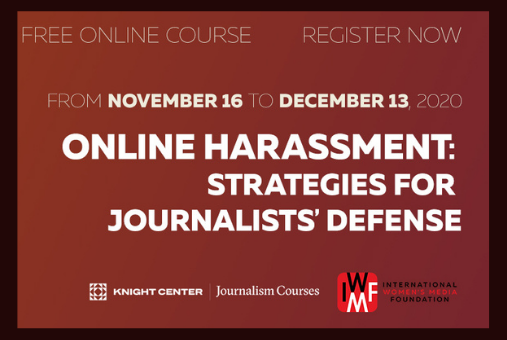Online Harassment: Strategies for Journalists' Defense