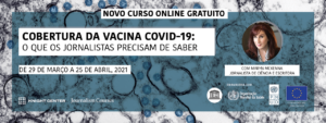 Portuguese banner COVID vaccines MOOC
