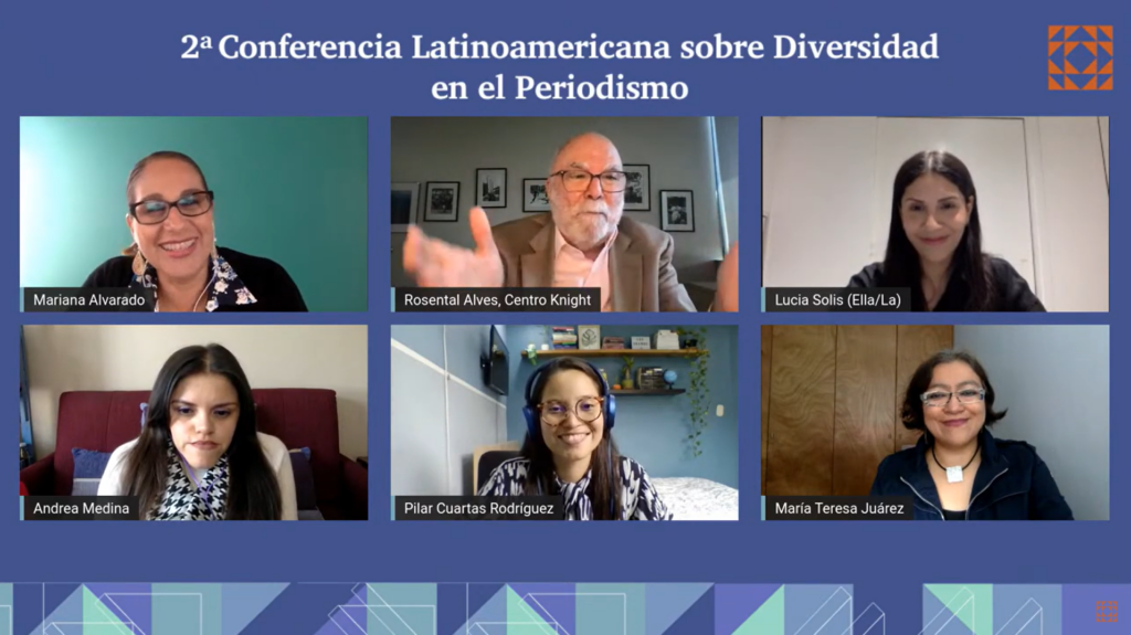 Participants in the closing session of the Second Latin American Conference on Diversity in Journalism.