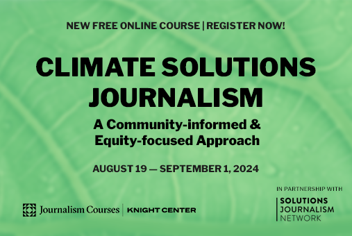 Climate Solutions Journalism