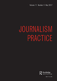 Journalism Practice journal cover