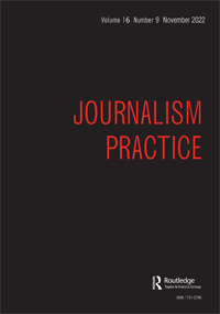 Journalism Practice journal cover