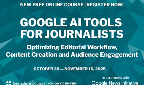 Google AI Tools for Journalists