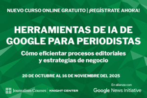Herramientas de IA de Google para periodistas