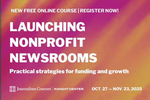 Launching nonprofit newsrooms