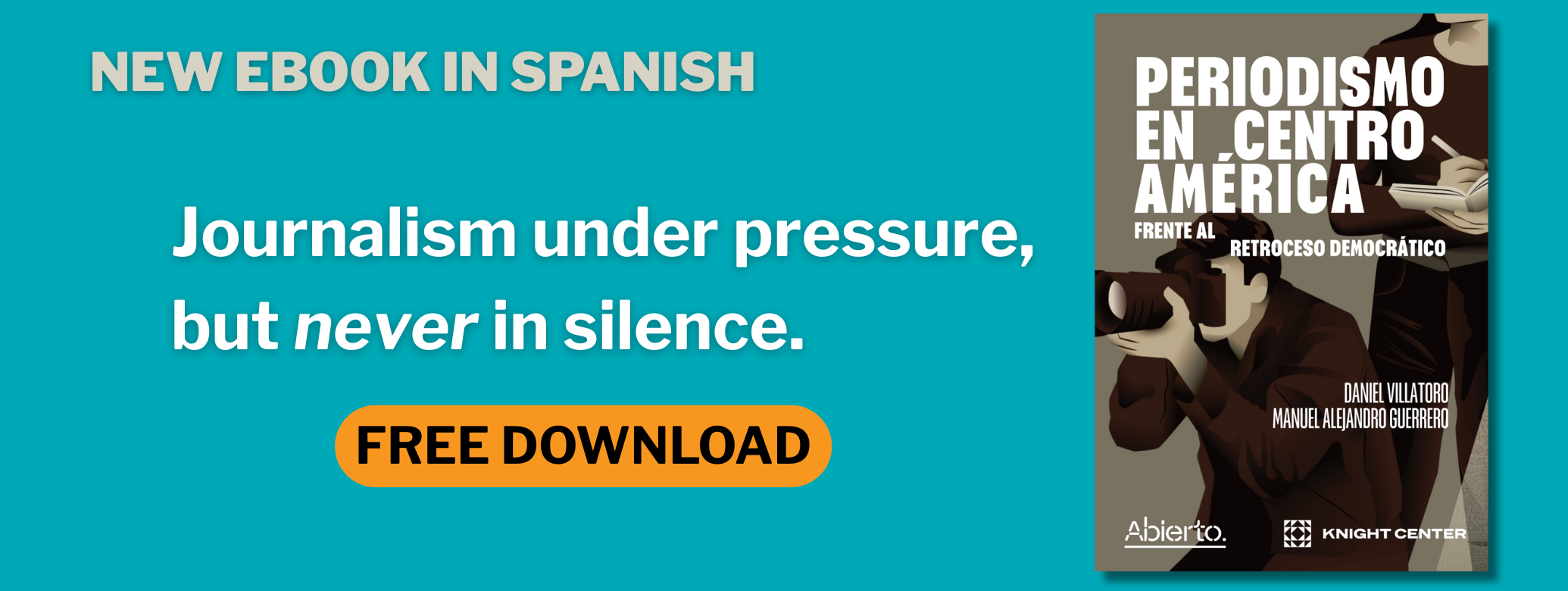 Journalism under pressure, but never in silence.