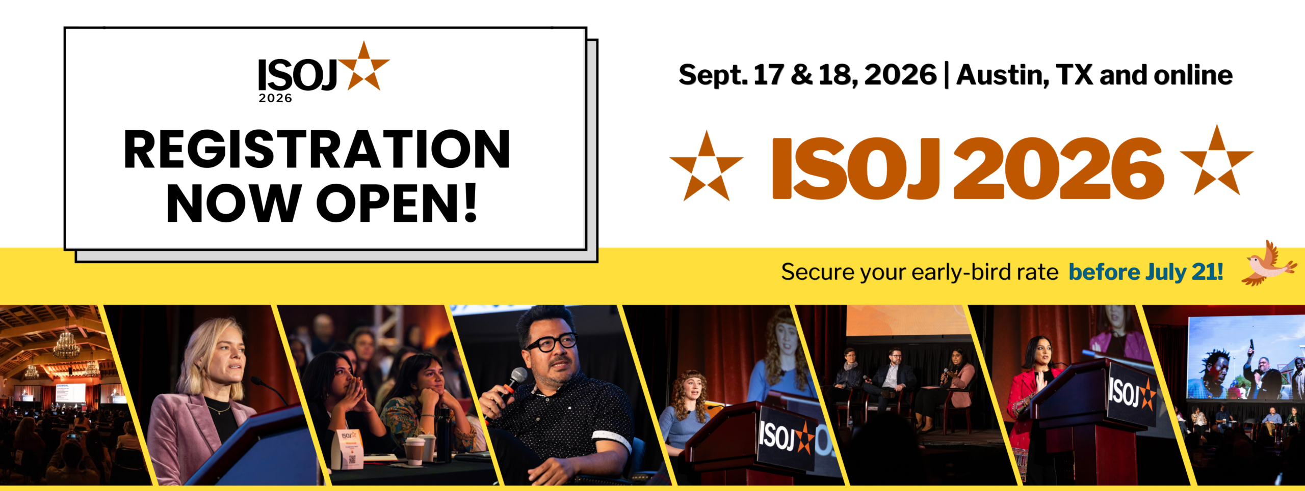 Registration now open