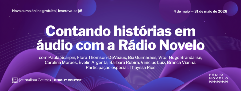 Contando histórias em áudio com a Rádio Novelo